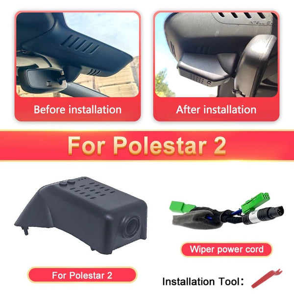4K Dash Cam For Volvo XC Series And Polestar 2 Ultimate Safety Ultra HD Car DVR - stepyours.com