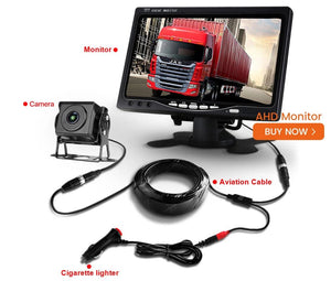 GreenYi AHD 1920x1080P Fisheye Wide Angle Car Rear View Camera For Bus Truck - stepyours.com