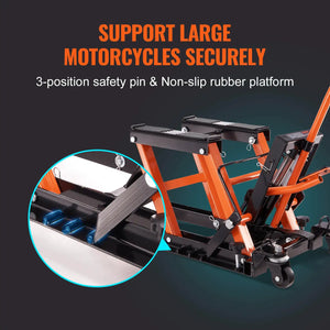 Steel Hydraulic Bike Jack Stand — product view 4