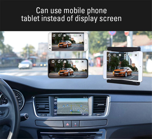 Car Rear View Camera WiFi 170 Degree Wireless Waterproof Backup Camera 12V 24V - stepyours.com