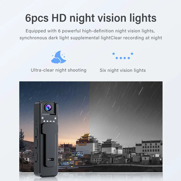 HD Mini Body Cam With Infrared Night Vision Video Recorder — product view 5