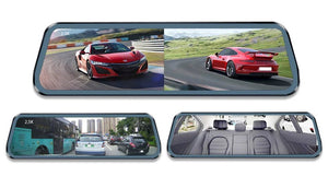 EACE 2.5K Mirror Dash Cam For Car Touch Screen With GPS WiFi 1440P Parking DVR - stepyours.com