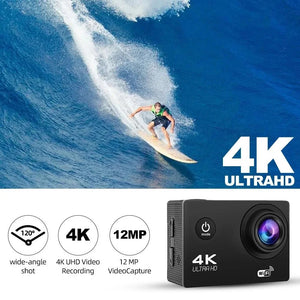 4K Outdoor Action Camera Waterproof Underwater Helmet Camera With WiFi 30FPS - stepyours.com