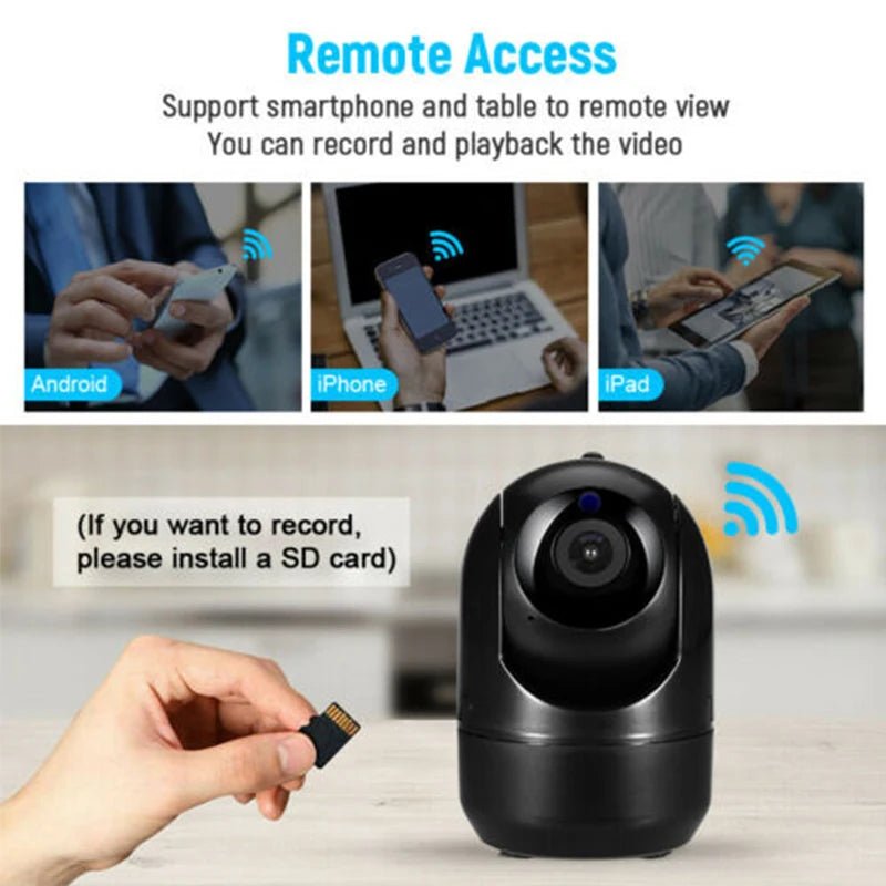 YCC365 Plus IP Camera Auto Tracking 2MP HD Night Vision WiFi Security - stepyours.com