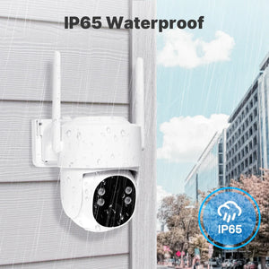 MOES Tuya Solar Powered 4G WiFi 4MP Security Camera With Color Night Vision - stepyours.com