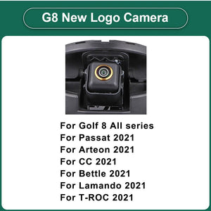 170 Degree AHD 1080P Flip Emblem Rear View Camera For VW Golf 6 7 8 - stepyours.com