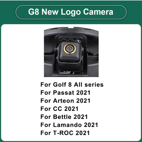 170 Degree AHD 1080P Flip Emblem Rear View Camera For VW Golf 6 7 8 - stepyours.com