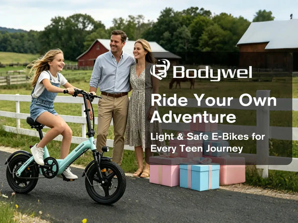 Bodywel Folding Electric Bike — product view 4