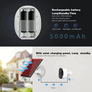 HEIYOUCAM BW4 Wireless Outdoor Security Camera - 2K 3MP Battery 2 Way Audio - stepyours.com