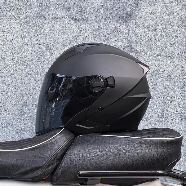 Unisex Open Face Motorcycle Helmet — product view 7