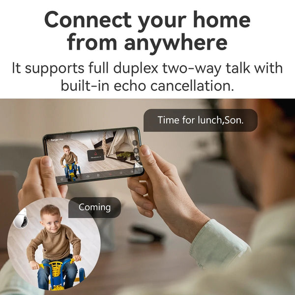 IMOU Ranger Mini 3 to 5 MP IP Camera - 360 Degree Surveillance with AI Detection - stepyours.com