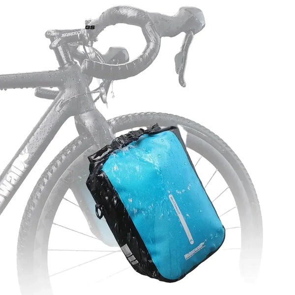 Rhinowalk Bike Front Fork Bag Waterproof 4L-6L Pack Quick Release For MTB Road Bike Scooter Cycling Shoulder Bag Storage Bag