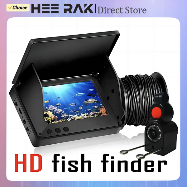 Portable Fish Depth Finder Handheld 1080P Underwater Camera With 4.3 Inch LCD - stepyours.com