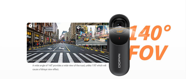 DDPAI Mola N3 Pro Dash Camera 2.5K With WiFi Car DVR - stepyours.com