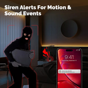 MOES Tuya WiFi Indoor Pan/Tilt Camera - 4MP HD Night Vision And Motion Alerts by stepyours.com