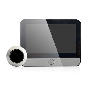4.3 "IPS Large Capacity Display Doorbell Peep Hole Smart Cat Eye Digital Door Camera 120 ° 2K300W Pixel Doorbell Outdoor Monitor by stepyours.com