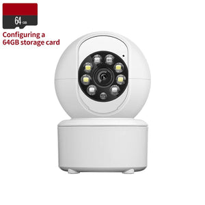 1080P Smart WiFi Pet Monitor Camera With Night Vision And Auto Tracking - stepyours.com