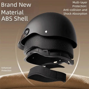 Vintage Electric Bicycle Helmet — product view 2