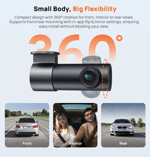 70mai M310 Plus Dash Cam 3K 1620P WDR Voice Control Car DVR Parking Monitor - stepyours.com