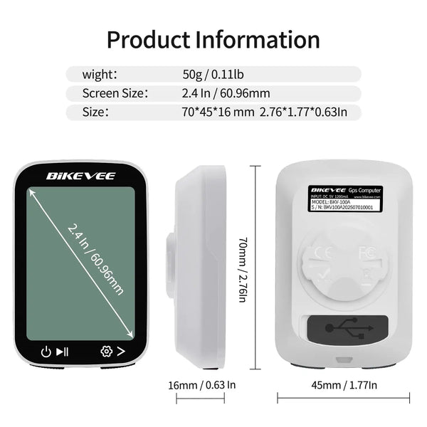 Wireless Bike Computer Speedometer — product view 5