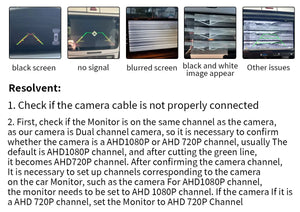 AHD 1080P Car Rear View Camera For Land Rover Freelander 2 And Ford Focus 2 - stepyours.com
