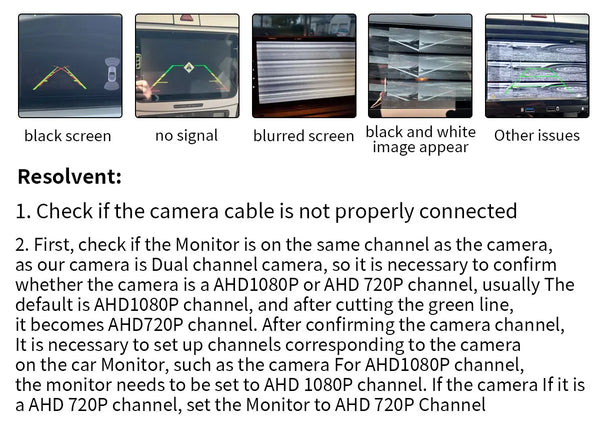 AHD 1080P Car Rear View Camera For Land Rover Freelander 2 And Ford Focus 2 - stepyours.com