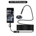 5.5mm Sewer Endoscope Type C Mini Camera For Android Compact Borescope Hooks - stepyours.com