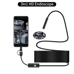 5.5mm Sewer Endoscope Type C Mini Camera For Android Compact Borescope Hooks - stepyours.com