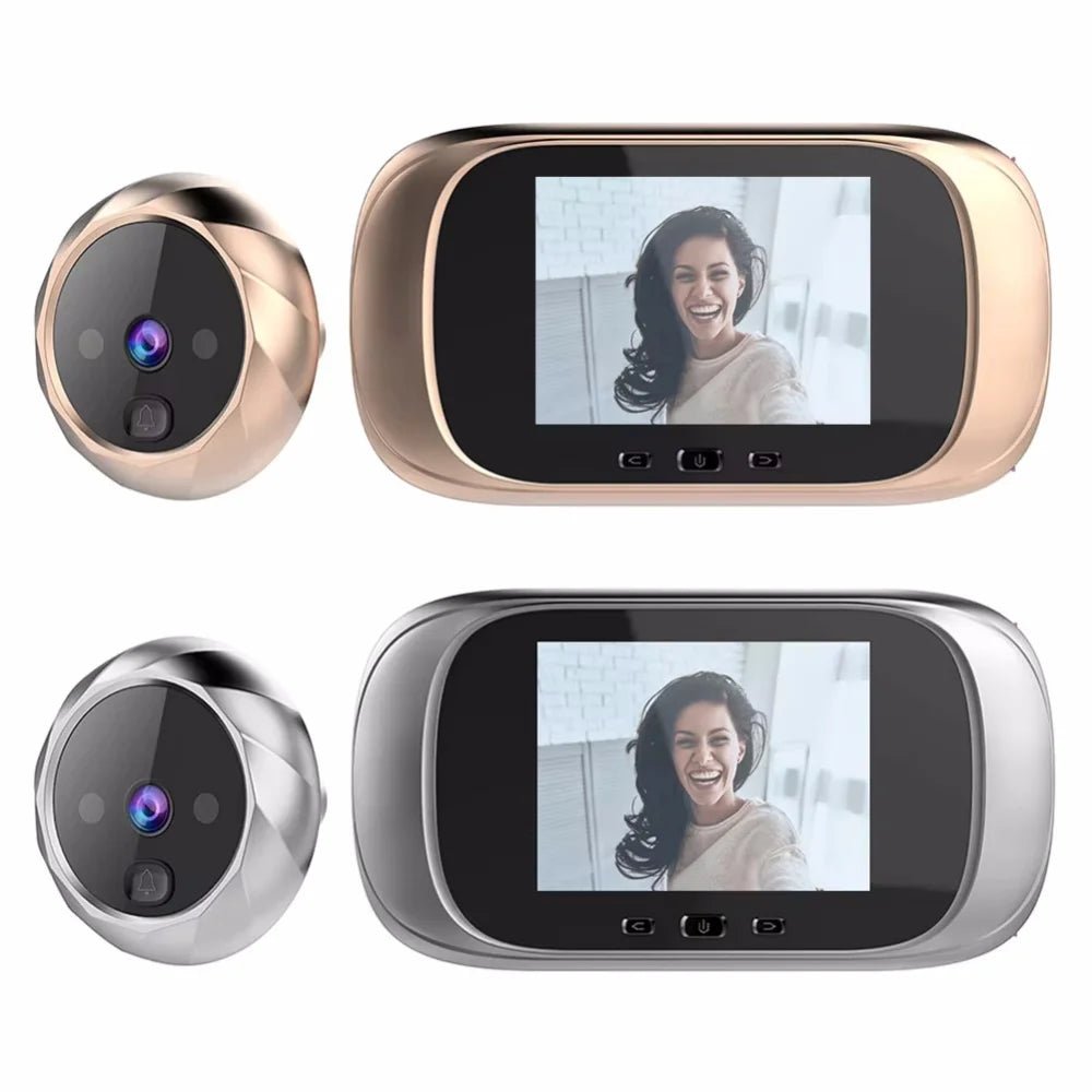 2.8 Inch Video Doorbell Peephole Camera With Motion - stepyours.com