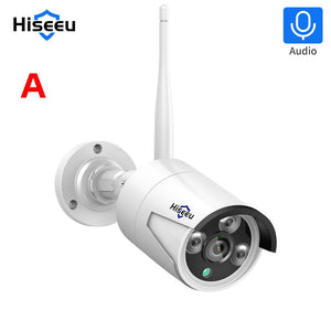 Hiseeu 3/5/8MP Wireless IP Camera - Waterproof 1080P WiFi Bullet for CCTV Kits - stepyours.com