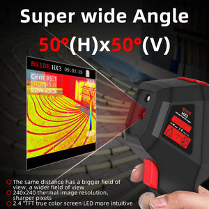 BSIDE HX3 Handheld Thermal Imaging Camera - For PCB, Pipes And Fire Safety - stepyours.com
