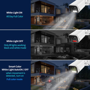 8MP 4K IP Camera Outdoor PoE H265 Security Bullet - Color Night Vision by stepyours.com