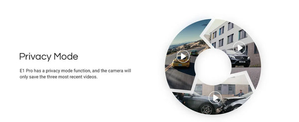 Vantrue E1 Pro 4K Mini Dash Cam Starvis Night Vision HDR WiFi GPS 1TB - stepyours.com