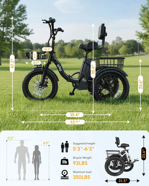 Qlife Triker - Fat Tire — product view 6