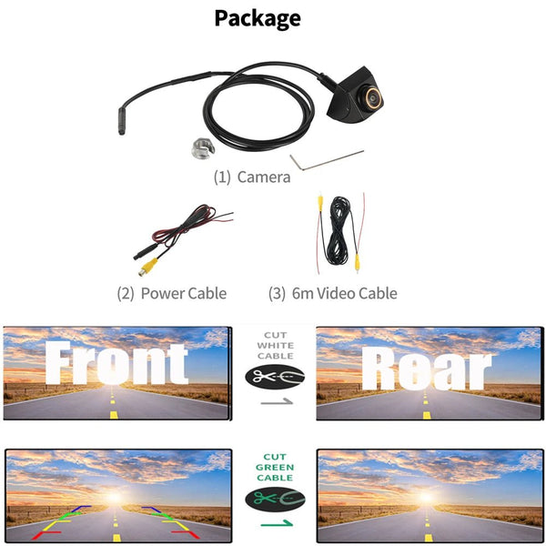 Car Rear View Camera 170 Degree Wide Angle Waterproof HD Night Vision For BMW - stepyours.com