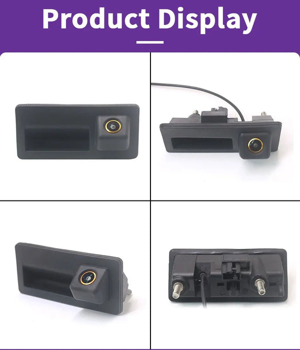 AHD 1080P Car Tailgate Handle Rear View Camera For VW Passat Golf Jetta Polo - stepyours.com