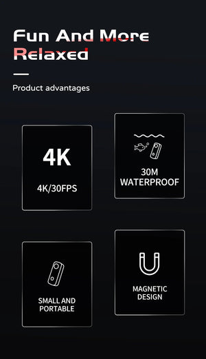 SJCAM C100 Plus Action Camera 4K30FPS 12MP Waterproof 30M WiFi - stepyours.com