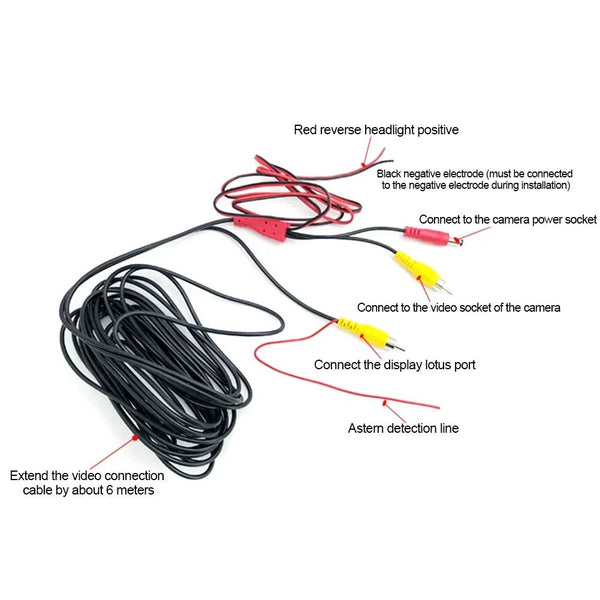 Car Rear View Camera Night Vision LED Waterproof CCD HD Backup Monitor - stepyours.com