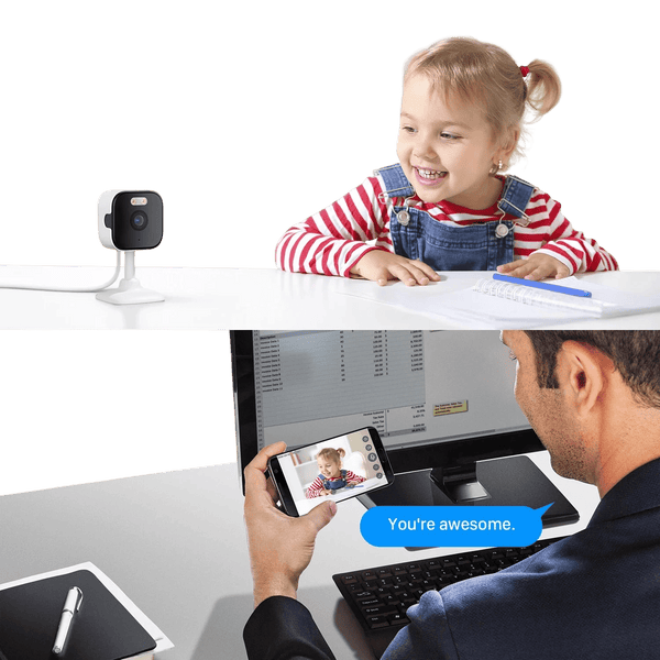 BESDER 5MP Mini Cube Camera - AI Human Detection and Two - Way Audio - stepyours.com
