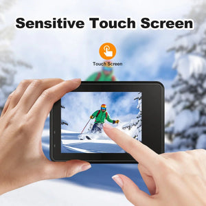 Ourlife 5K Action Camera 4K60FPS 2 Inch Touch Screen WiFi 30M Waterproof Bicycle - stepyours.com