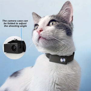 BORME HD 1080P Pet Collar Camera No WiFi Needed For Cats And Dogs - stepyours.com