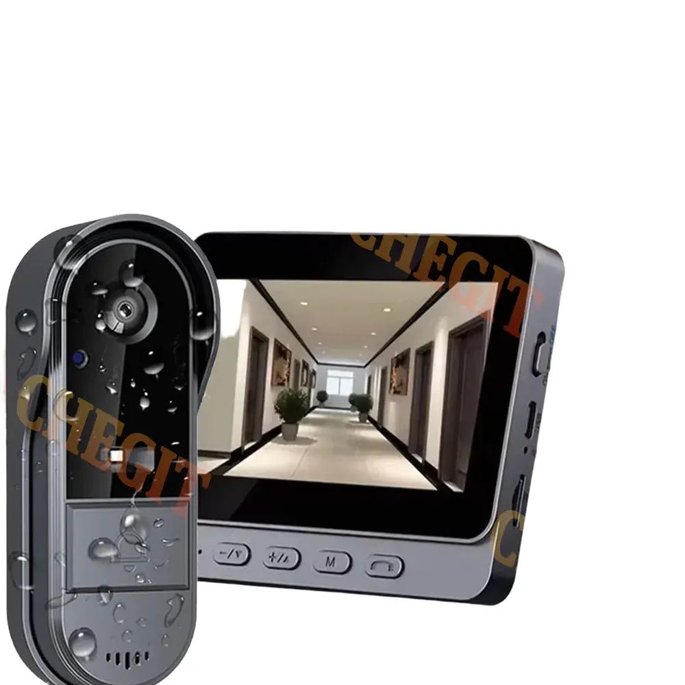 Wireless Doorbell Camera 1080P IP65 Waterproof Night Vision - stepyours.com