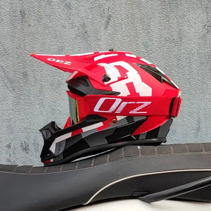 DOT Full Face Motorcycle Helmet off Road — product view 5