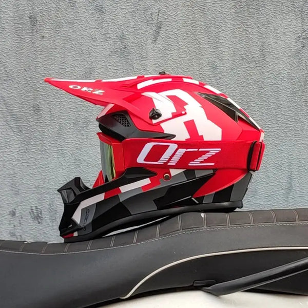DOT Full Face Motorcycle Helmet off Road — product view 5