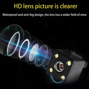 Car Rear View Camera Night Vision 170 Degree Waterproof Reversing Monitor - stepyours.com