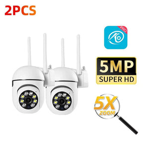 OKam Pro Indoor 8MP WiFi IP Camera - Smart Tracking And 355 Degree Pan - stepyours.com