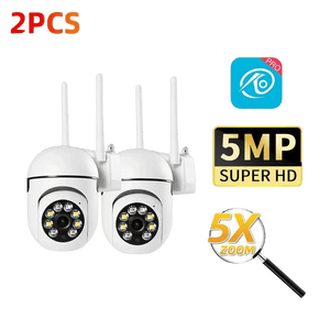 OKam Pro Indoor 8MP WiFi IP Camera - Smart Tracking And 355 Degree Pan - stepyours.com