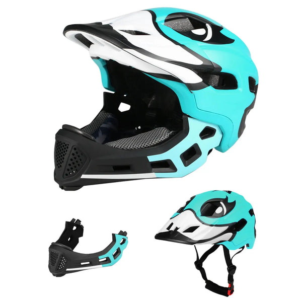 Kids Detachable Full Face Bike Helmet — product view 7