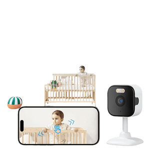 BESDER 5MP Mini Cube Camera - AI Human Detection and Two - Way Audio - stepyours.com