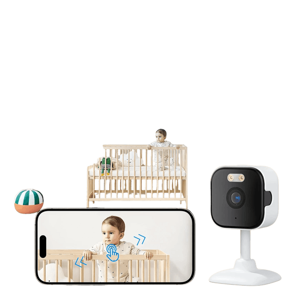 BESDER 5MP Mini Cube Camera - AI Human Detection and Two - Way Audio - stepyours.com